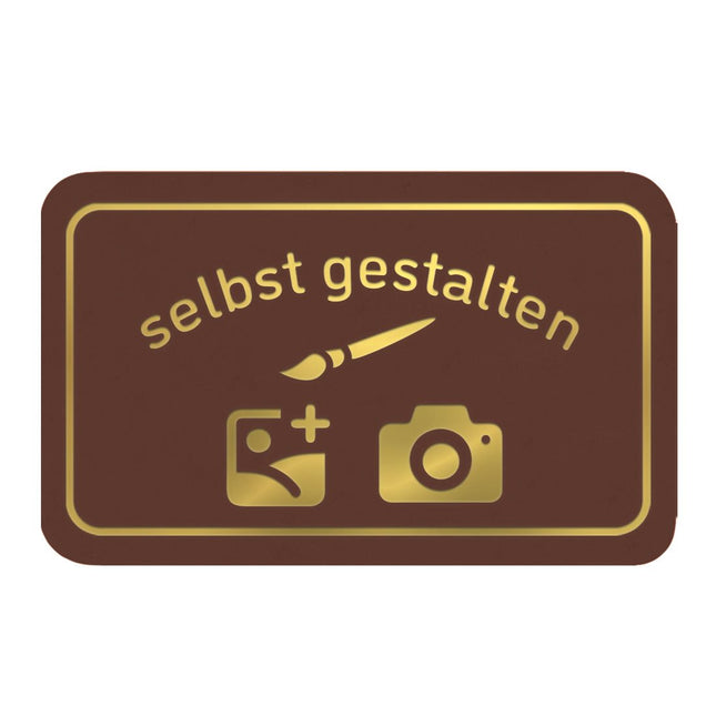 Fahrchips selbst gestalten Rechteck, 85 x 55 mm - 1000 Stück