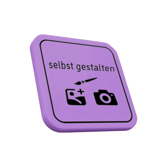 Fahrchips selbst gestalten Quadrat, 38 x 38 mm - 1000 Stück