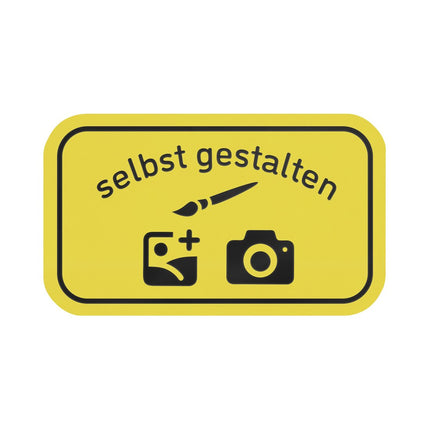 Fahrchips selbst gestalten Rechteck, 58x26 mm - 1000 Stück