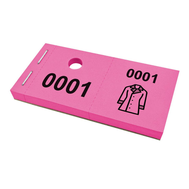 Garderobenummern Jacke - 1000 Abrisse