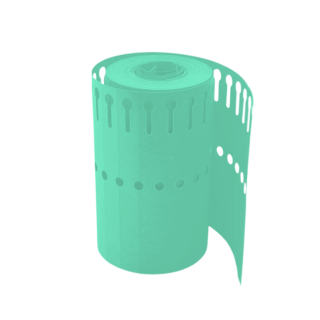 Schlaufenetiketten PVC 220µ, 120x13 mm - 1000 Stück