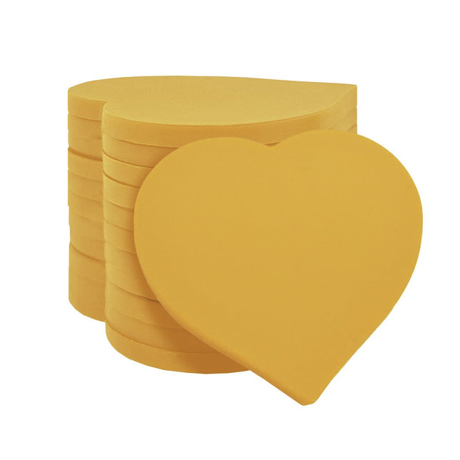 Wertmarken Chips Herzförmig, unbedruckt - 100 Stück