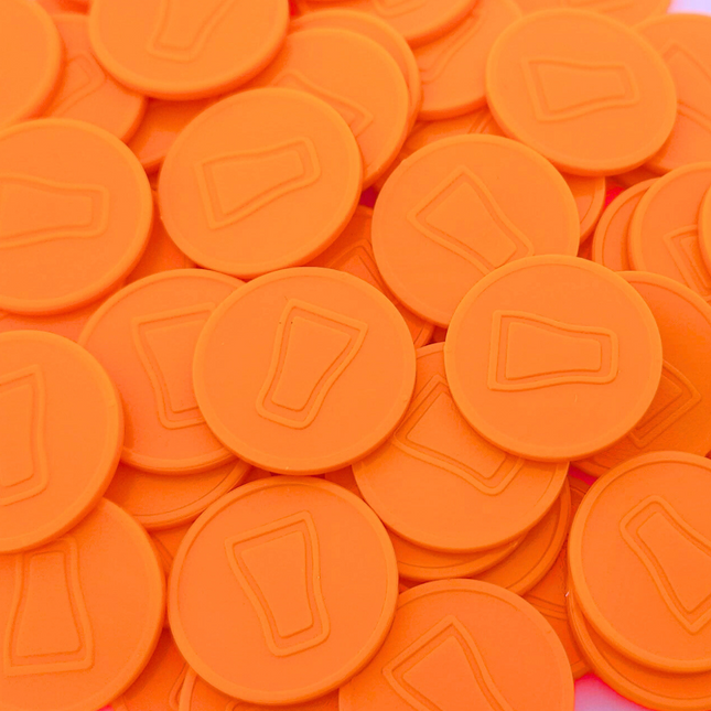 Wertmarken Chip Limonade - 250 Stück