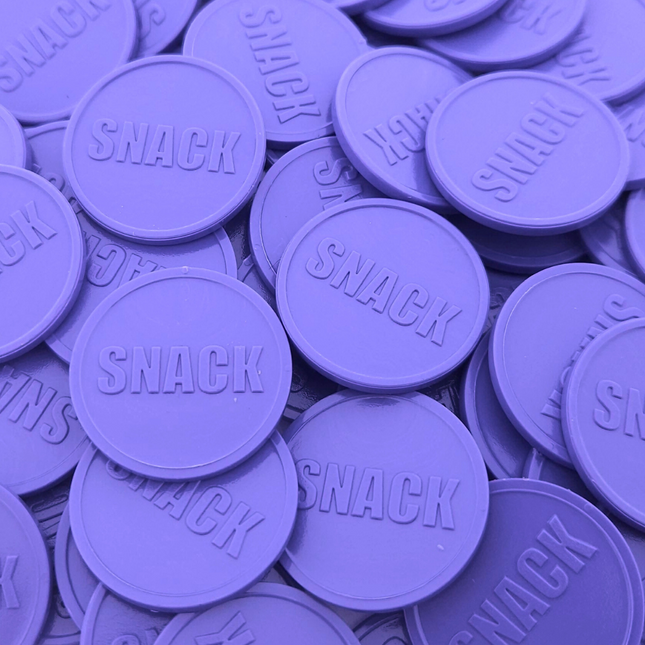 Wertmarken Chip Snack - 250 Stück