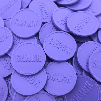 Wertmarken Chip Snack - 250 Stück