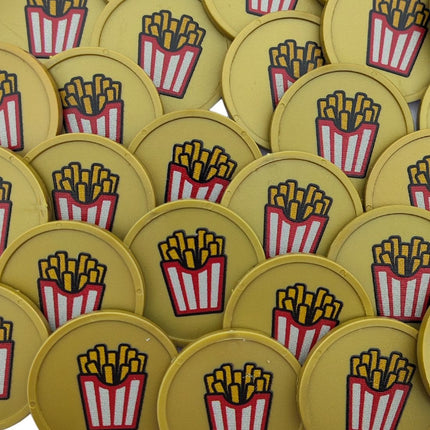 Wertmarken Chips Pommes - 100 Stück