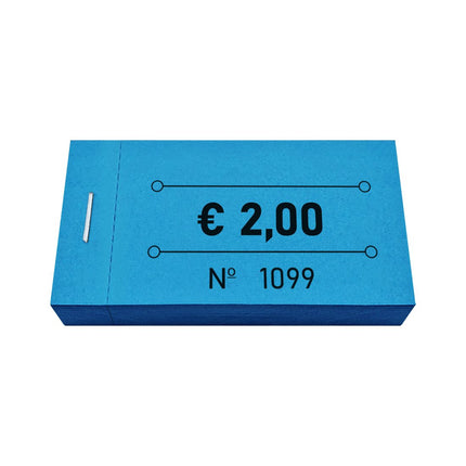 Wertmarken Block € 2,00 - 50 Abrisse