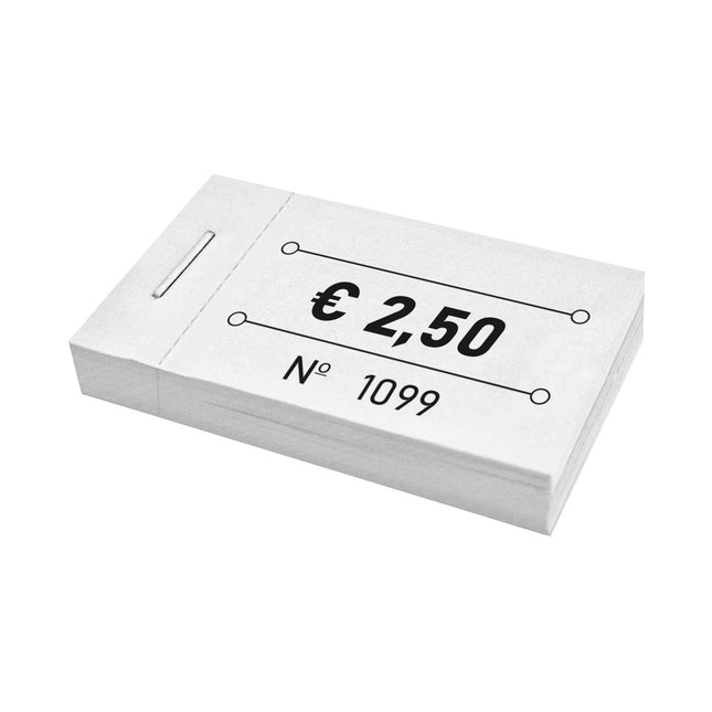 Wertmarken Block € 2,50 - 50 Abrisse