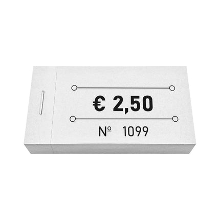 Wertmarken Block € 2,50 - 50 Abrisse