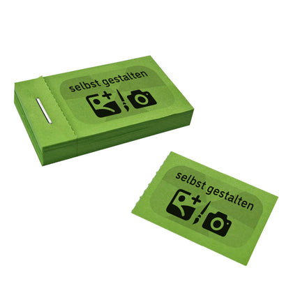 Eintrittskarte im Block selbst gestalten - 3150 Abrisse