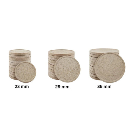 Wertmarken Chips Holzfaser Ø23 mm - 100 Stück