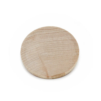 Holzmarken Ø50mm - 100 Stück