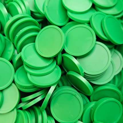 Wertmarken Chips Ø23mm, unbedruckt - 100 Stück