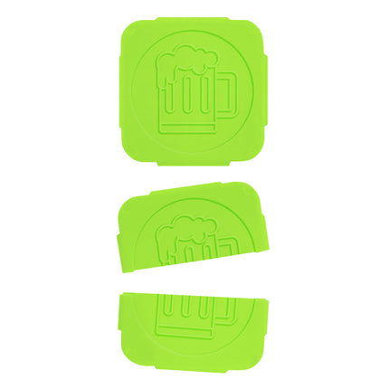 Eventchips Bierkrug Relief fluoreszierend - 1000 Stück