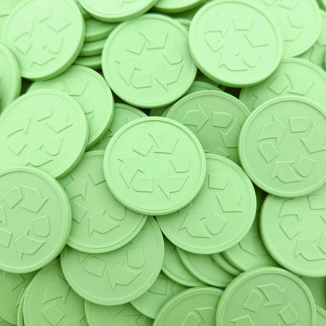 Wertmarken Chip Recycle - 250 Stück