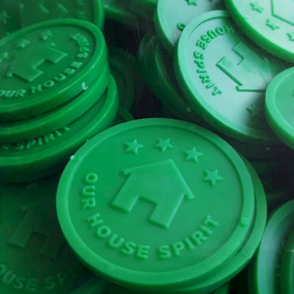 Wertmarken Chips eigenes Relief Ø29mm - 1000 Stück