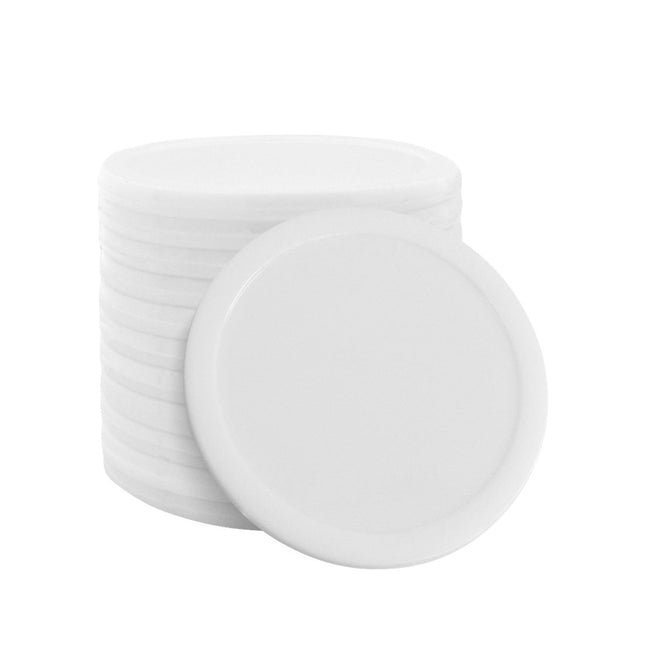 Wertmarken Chips Weiß Ø28mm - 100 Stück