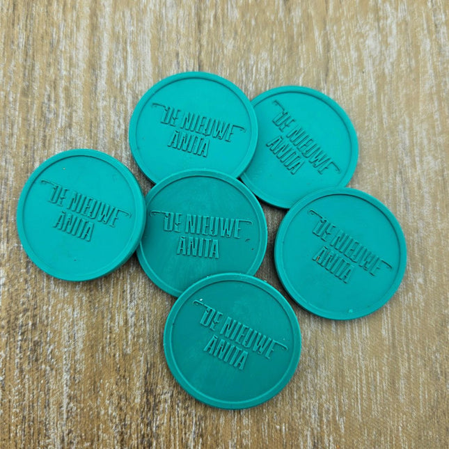 Wertmarken Chips eigenes Relief Ø29mm Fischnetz - 1000 Stück