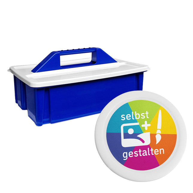 Wertmarken Chips selbst gestalten Weiß inkl. Aufbewahrung - 2000 Stück