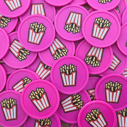 Wertmarken Chips Pommes - 100 Stück