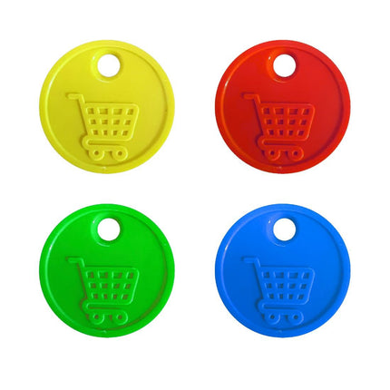 Einkaufswagen Testchip 0,50€-Format