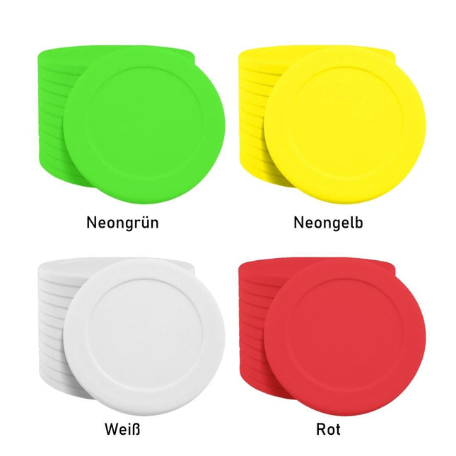 Wertmarken Chips, Pokerchips Ø40mm - 100 Stück