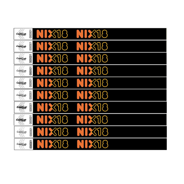 TYVEK Einlassbänder 'NIX18' - pro 100 Stück