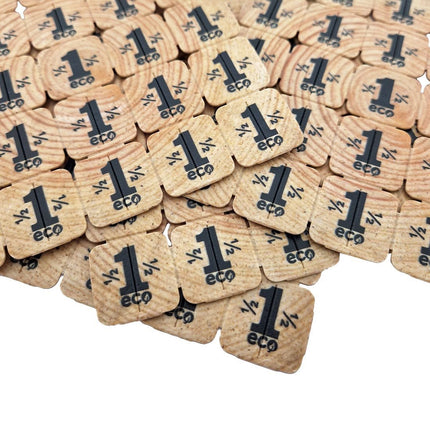 Eventchips Holzfaser - 1000 Stück