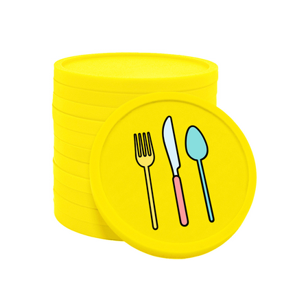 Wertmarken Chips Besteck - 100 Stück