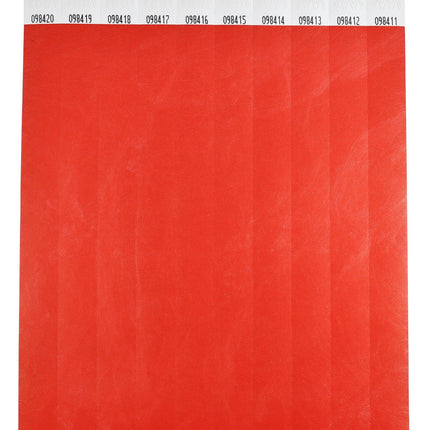 TYVEK Einlassbänder, Farbenmix - pro 100 Stück