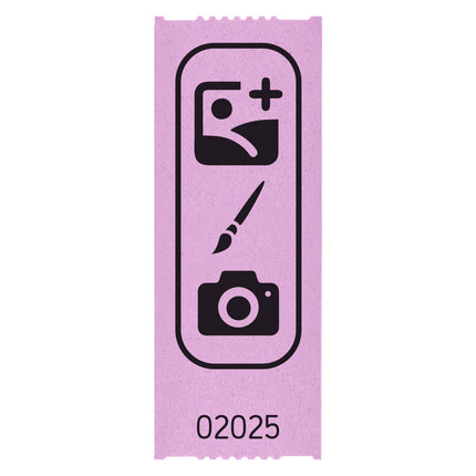 Wertmarken Rolle 80x30mm selbst gestalten - 1000 Abrisse