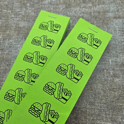 Wertmarken Block, Lebensmittel - 1000 Abrisse pro Satz