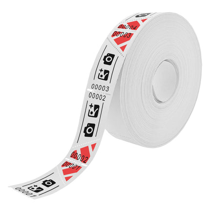 Eintrittskarten Rolle 57x30mm mit Schrägabriss - 1000 Abrisse