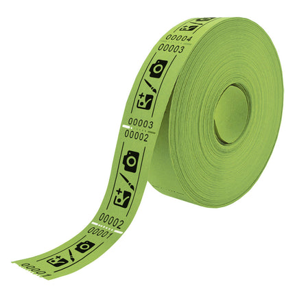 Eintrittskarten Rolle 57x30mm - 1000 Abrisse