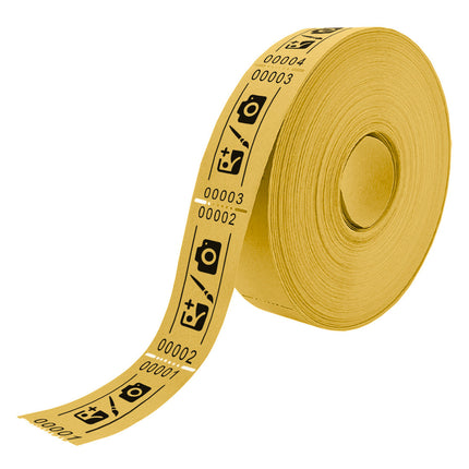 Eintrittskarten Rolle 57x30mm - 1000 Abrisse