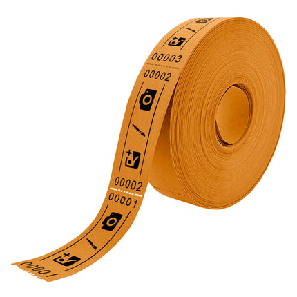 Eintrittskarten Rolle 80x30mm - 1000 Abrisse