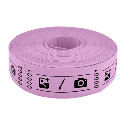 Eintrittskarten Rolle 80x30mm - 1000 Abrisse