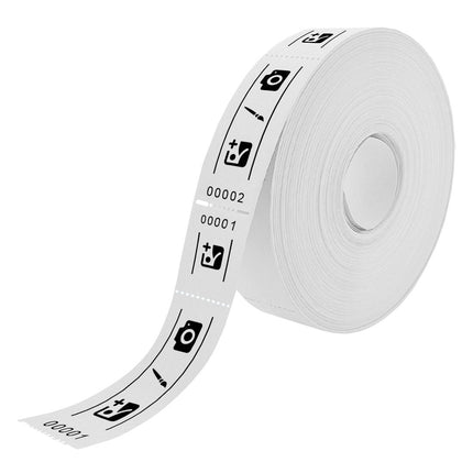 Eintrittskarten Rolle 114x30mm mit Abrissabschnitt - 1000 Abrisse