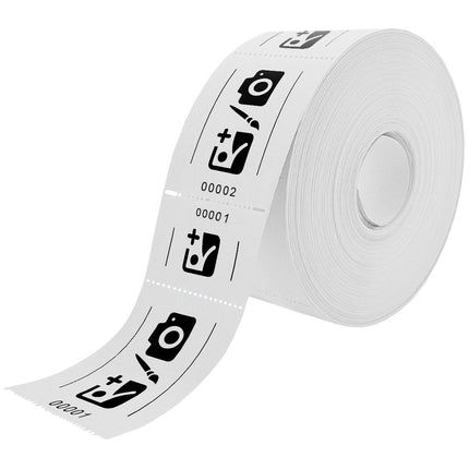 Eintrittskarten Rolle 114x60mm mit Abrissabschnitt - 1000 Abrisse, ab 5 Rollen