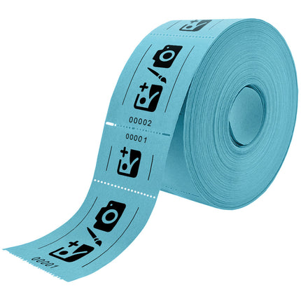 Eintrittskarten Rolle 114x60mm mit Abrissabschnitt - 1000 Abrisse, ab 5 Rollen