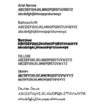 TYREX Einlassbänder, eigener Text - pro 100 Stück