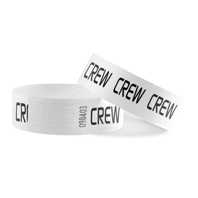 Tyrex Einlassbänder 'Crew' - pro 100 Stück