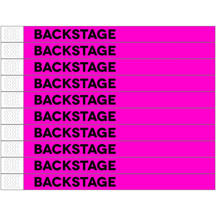 TYREX Einlassbänder 'Backstage' - pro 100 Stück
