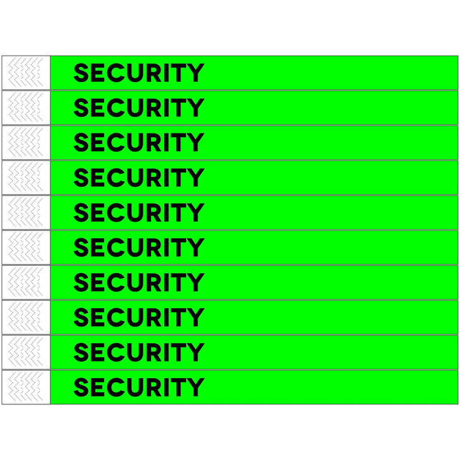 TYREX Einlassbänder 'Security' - pro 100 Stück