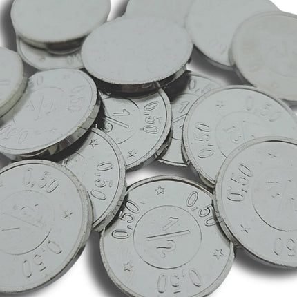 Automaten Münze 0,50€ Format - 100 Stück