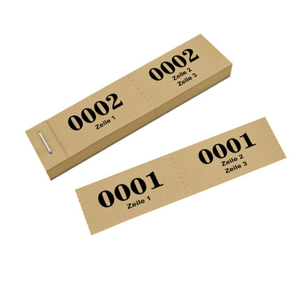 Nummernblock Varel eigener Tekst - 2000 Abrisse