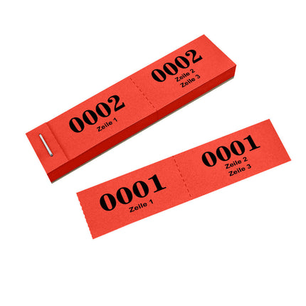 Nummernblock Varel eigener Tekst - 2000 Abrisse