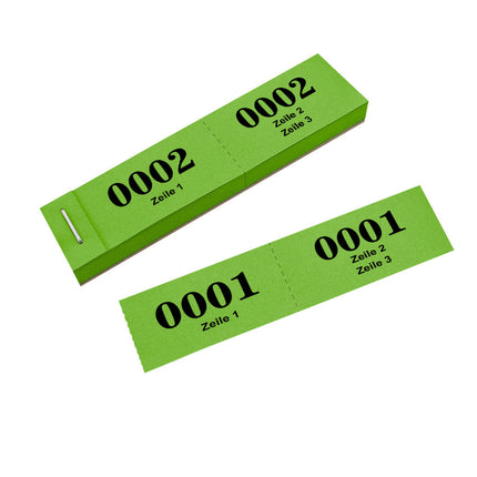 Nummernblock Varel eigener Tekst - 2000 Abrisse