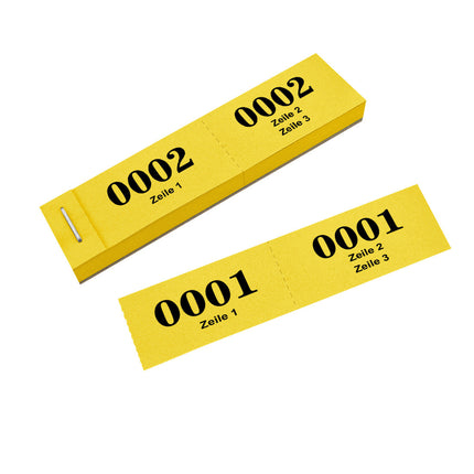 Nummernblock Varel eigener Tekst - 2000 Abrisse