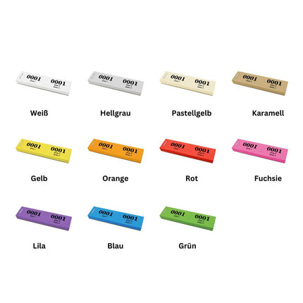 Nummernblock Varel eigener Tekst - 2000 Abrisse